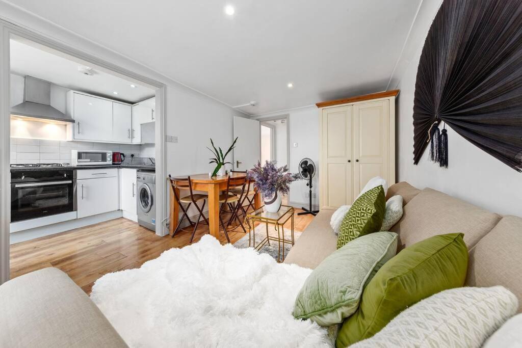 ロンドン1Br Modern Flat On Edgware Rd Ed3アパートメント エクステリア 写真